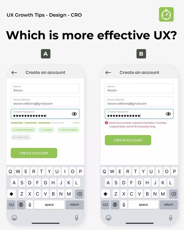 Password Validation Page: UX/UI Design Strategies and Best Practices